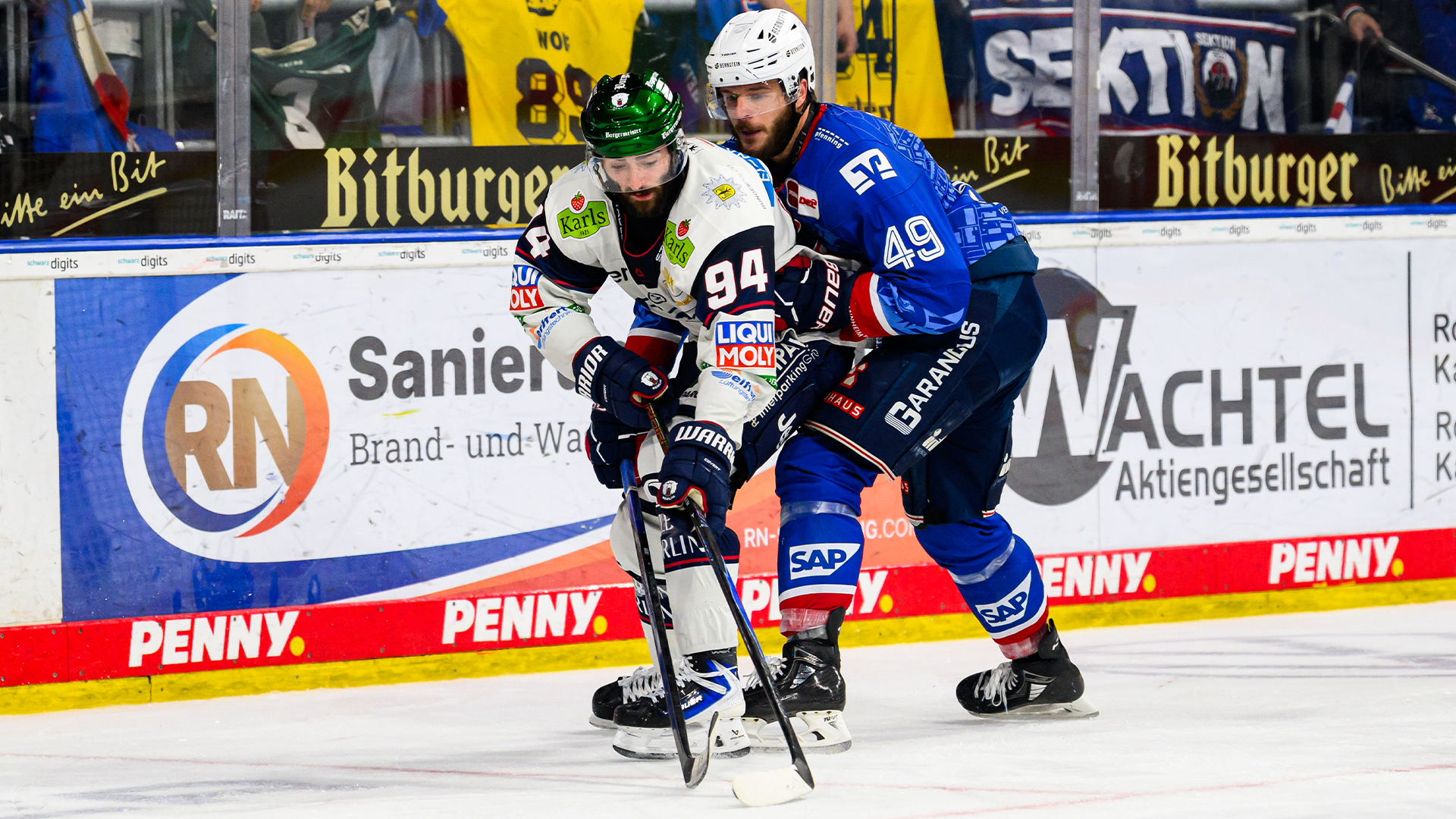 Adler Mannheim gg. Eisbären Berlin